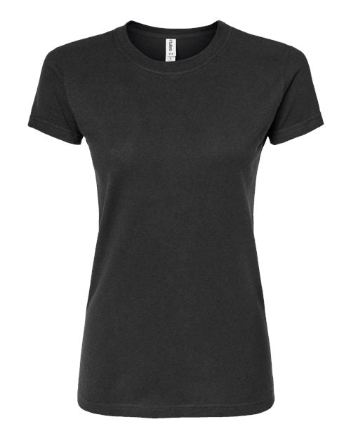 Tultex Women's Slim Fit Fine Jersey T-Shirt 2 of 3 Tultex