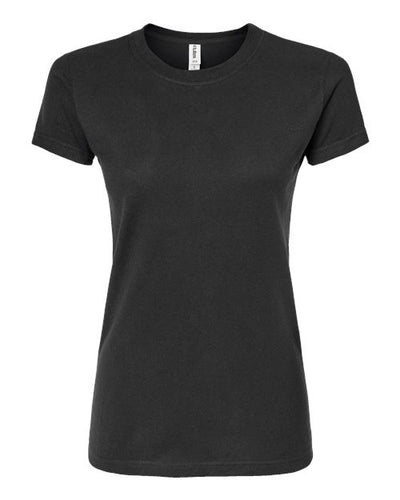 Tultex Women's Slim Fit Fine Jersey T-Shirt 2 of 3