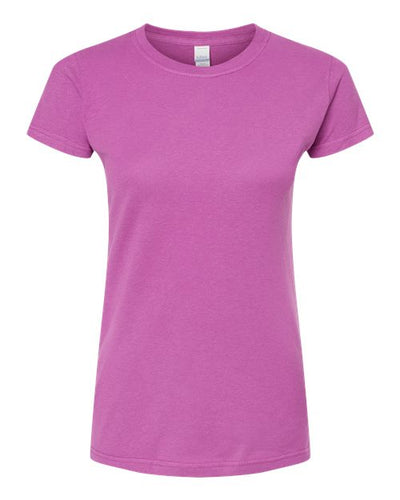 Tultex Women's Slim Fit Fine Jersey T-Shirt 3 of 3