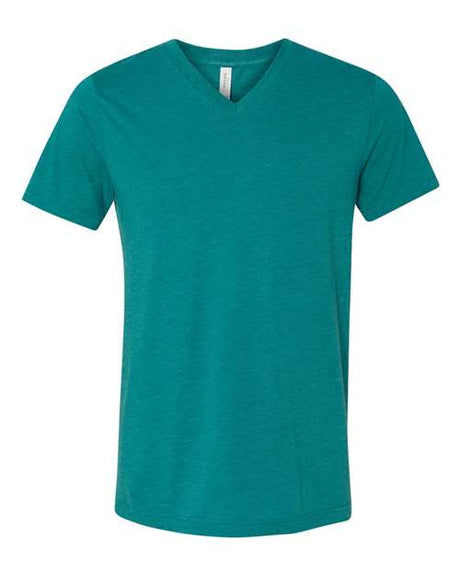 BELLA+CANVAS Men's Triblend Short Sleeve V-Neck Tee. BC3415 2 of 2 BELLA + CANVAS