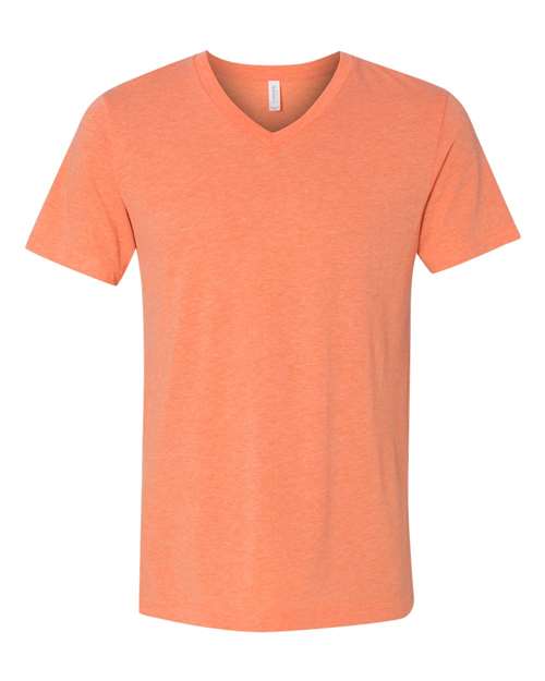 BELLA+CANVAS Men's Triblend Short Sleeve V-Neck Tee. BC3415 2 of 2 BELLA + CANVAS