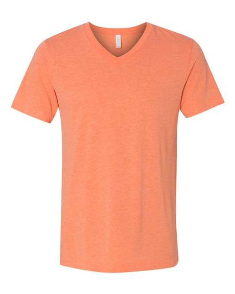 BELLA+CANVAS Men's Triblend Short Sleeve V-Neck Tee. BC3415 2 of 2 BELLA + CANVAS