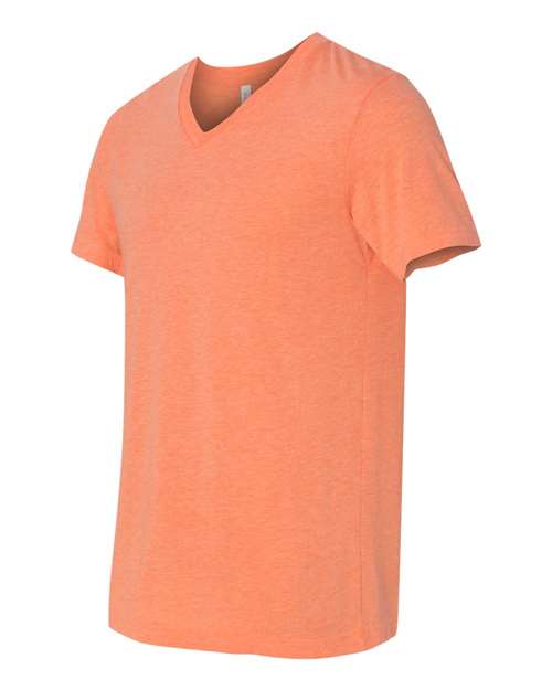 BELLA+CANVAS Men's Triblend Short Sleeve V-Neck Tee. BC3415 2 of 2 BELLA + CANVAS