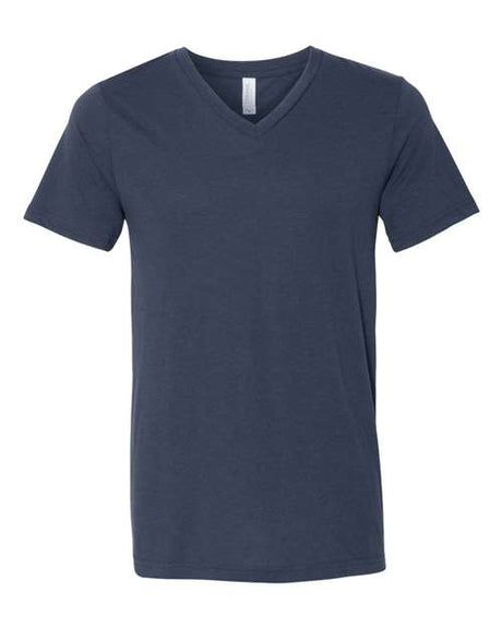 BELLA+CANVAS Men's Triblend Short Sleeve V-Neck Tee. BC3415 2 of 2 BELLA + CANVAS