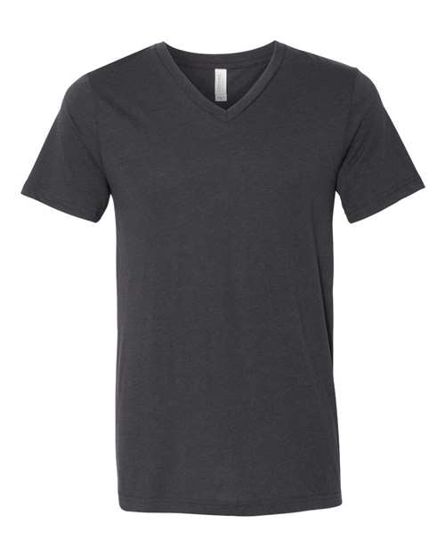 BELLA+CANVAS Men's Triblend Short Sleeve V-Neck Tee. BC3415 2 of 2 BELLA + CANVAS