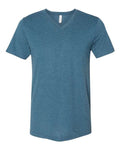 BELLA+CANVAS Men's Triblend Short Sleeve V-Neck Tee. BC3415 2 of 2 BELLA + CANVAS