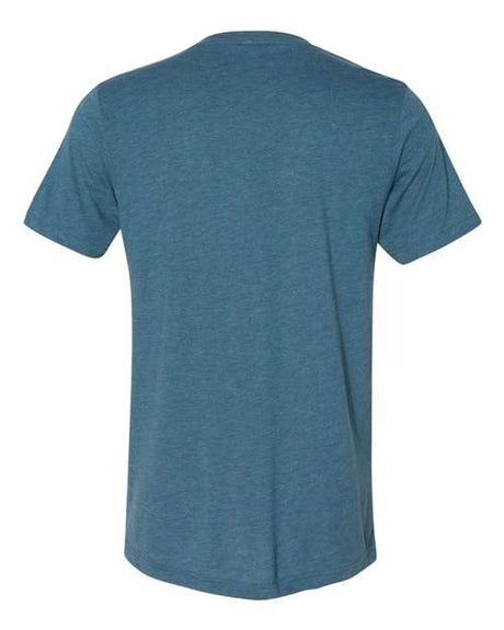 BELLA+CANVAS Men's Triblend Short Sleeve V-Neck Tee. BC3415 2 of 2 BELLA + CANVAS