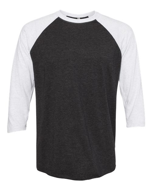 Next Level Unisex Triblend Three-Quarter Sleeve Raglan Next Level Apparel