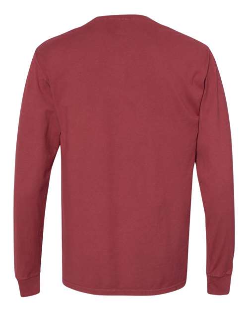 ComfortWash by Hanes Men's Garment Dyed Long Sleeve T-Shirt 1 of 2 Hanes