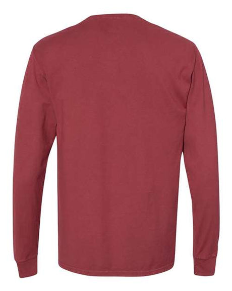 ComfortWash by Hanes Men's Garment Dyed Long Sleeve T-Shirt 1 of 2 Hanes