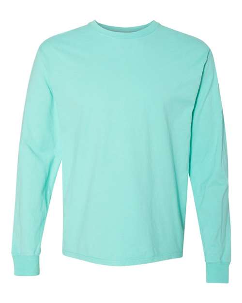 ComfortWash by Hanes Men's Garment Dyed Long Sleeve T-Shirt 1 of 2 Hanes