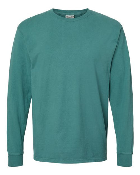 ComfortWash by Hanes Men's Garment Dyed Long Sleeve T-Shirt 1 of 2 Hanes