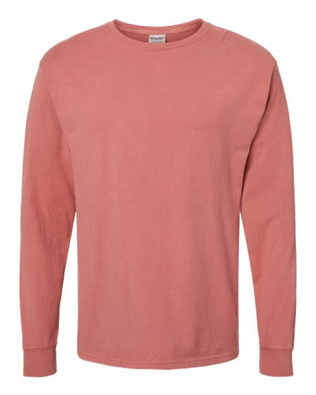 ComfortWash by Hanes Men's Garment Dyed Long Sleeve T-Shirt 1 of 2 Hanes