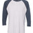 Next Level Unisex Triblend Three-Quarter Sleeve Raglan Next Level Apparel
