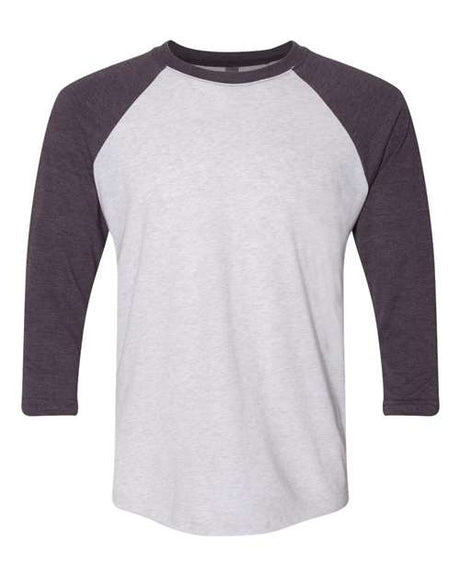 Next Level Unisex Triblend Three-Quarter Sleeve Raglan Next Level Apparel