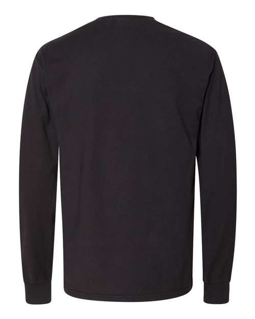 ComfortWash by Hanes Men's Garment Dyed Long Sleeve T-Shirt 1 of 2 Hanes