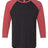 Next Level Unisex Triblend Three-Quarter Sleeve Raglan Next Level Apparel