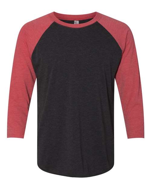 Next Level Unisex Triblend Three-Quarter Sleeve Raglan Next Level Apparel