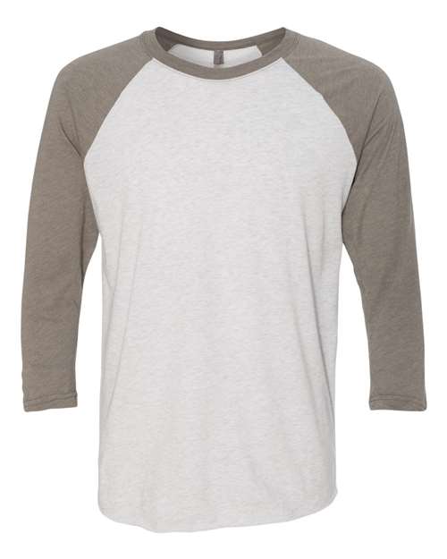 Next Level Unisex Triblend Three-Quarter Sleeve Raglan Next Level Apparel