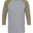 Next Level Unisex Triblend Three-Quarter Sleeve Raglan Next Level Apparel