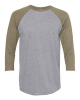 Next Level Unisex Triblend Three-Quarter Sleeve Raglan Next Level Apparel