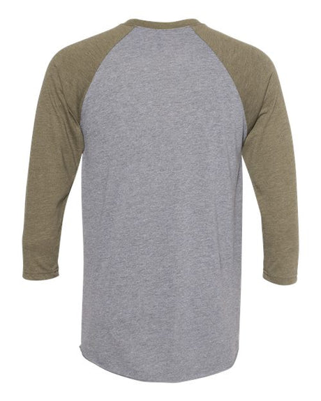 Next Level Unisex Triblend Three-Quarter Sleeve Raglan Next Level Apparel