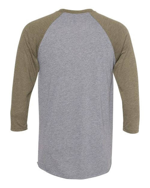 Next Level Unisex Triblend Three-Quarter Sleeve Raglan Next Level Apparel