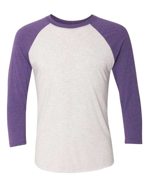 Next Level Unisex Triblend Three-Quarter Sleeve Raglan Next Level Apparel