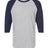 Tultex Unisex Fine Jersey Raglan T-Shirt Tultex