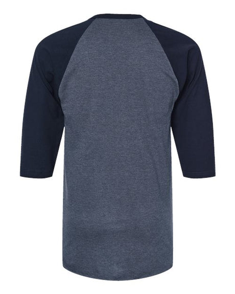 Tultex Unisex Fine Jersey Raglan T-Shirt Tultex