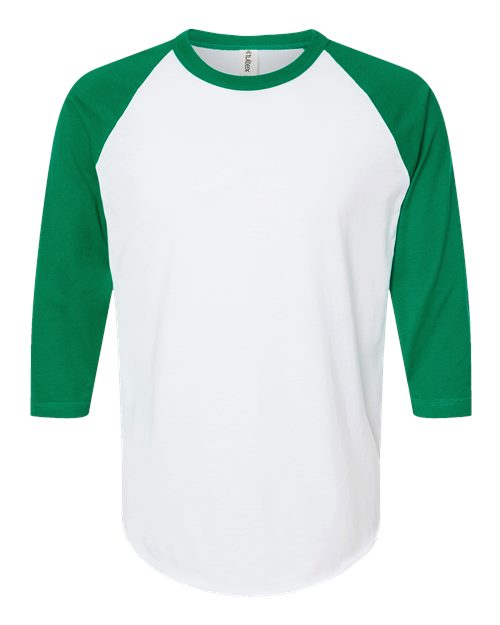 Tultex Unisex Fine Jersey Raglan T-Shirt Tultex