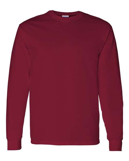 Gildan Men's Heavy Cotton 100% Cotton Long Sleeve T-Shirt. 5400 1 of 2 Gildan