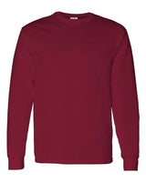 Gildan Men's Heavy Cotton 100% Cotton Long Sleeve T-Shirt. 5400 1 of 2 Gildan