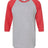 Tultex Unisex Fine Jersey Raglan T-Shirt Tultex
