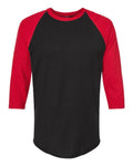 Tultex Unisex Fine Jersey Raglan T-Shirt Tultex