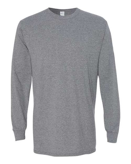 Gildan Men's Heavy Cotton 100% Cotton Long Sleeve T-Shirt. 5400 1 of 2 Gildan