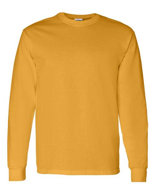 Gildan Men's Heavy Cotton 100% Cotton Long Sleeve T-Shirt. 5400 1 of 2 Gildan