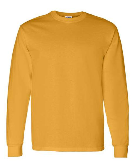 Gildan Men's Heavy Cotton 100% Cotton Long Sleeve T-Shirt. 5400 1 of 2 Gildan