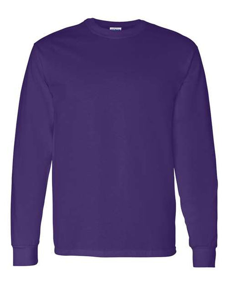 Gildan Men's Heavy Cotton 100% Cotton Long Sleeve T-Shirt. 5400 1 of 2 Gildan
