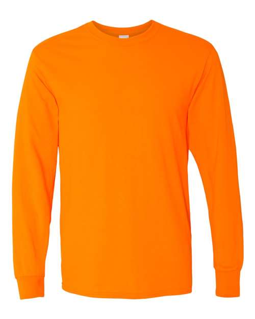Gildan Men's Heavy Cotton 100% Cotton Long Sleeve T-Shirt. 5400 1 of 2 Gildan