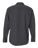 Burnside Men's Long Sleeve Solid Flannel Shirt Burnside