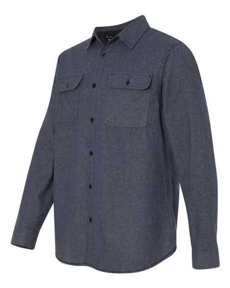 Burnside Men's Long Sleeve Solid Flannel Shirt Burnside