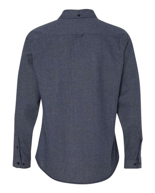 Burnside Men's Long Sleeve Solid Flannel Shirt Burnside