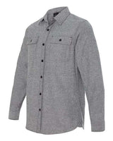 Burnside Men's Long Sleeve Solid Flannel Shirt Burnside