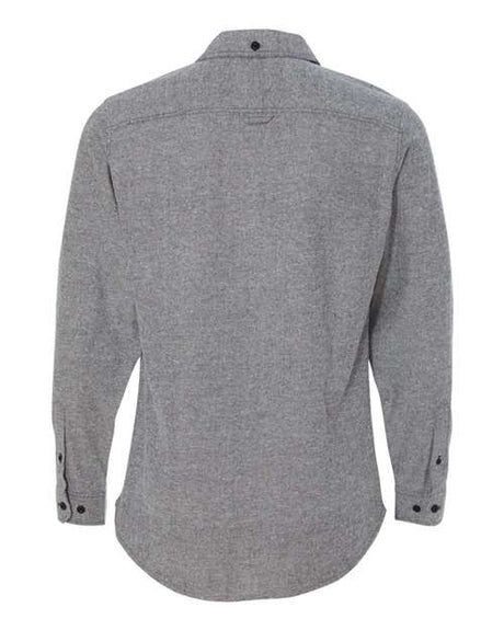 Burnside Men's Long Sleeve Solid Flannel Shirt Burnside