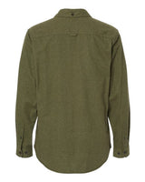 Burnside Men's Long Sleeve Solid Flannel Shirt Burnside