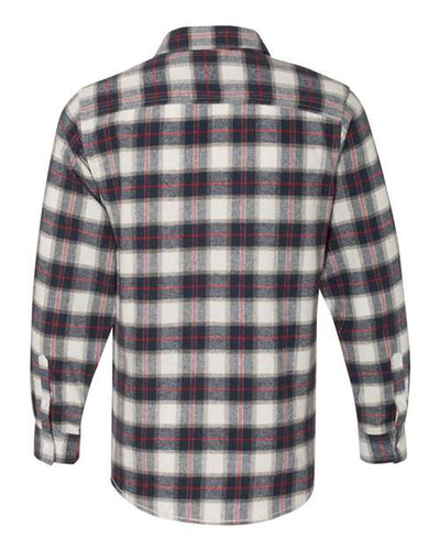 Burnside Men's Yarn-Dyed Long Sleeve Flannel Shirt