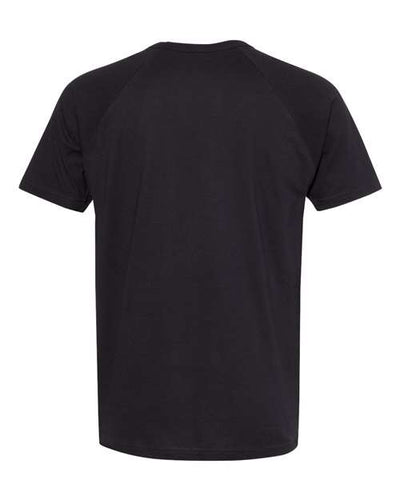 Next Level Men's Fine Jersey Short Sleeve Raglan Tee