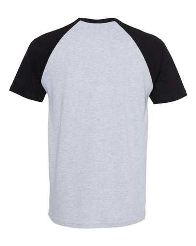 Next Level Men's Fine Jersey Short Sleeve Raglan Tee