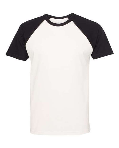 Next Level Men's Fine Jersey Short Sleeve Raglan Tee